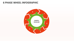 6 Phase Wheel Infographic - Slide 1