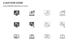 E-Auction Icons - Slide 2