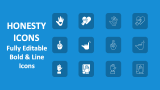 Honesty Icons - Slide 1