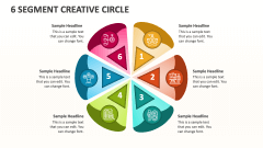 6 Segment Creative Circle - Slide 1