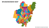 Bhubaneswar Map - Slide 1