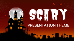 Scary Presentation Theme - Slide 1