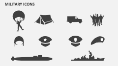 Military Icons - Slide 1