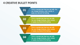 4 Creative Bullet Points - Slide 1