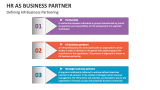 Defining HR Business Partnering - Slide 3