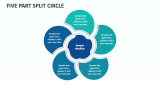 Five Part Split Circle - Slide 1