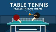 Table Tennis Theme - Slide 1