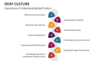 Importance of Understanding Deaf Culture - Slide 7