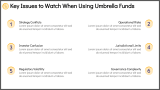 Key Issues to Watch When Using Umbrella Funds - Slide 11