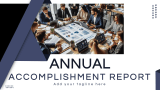Annual Accomplishment Report - Slide 1