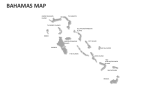 Bahamas map - Slide 2