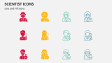 Scientist Icons - Slide 1