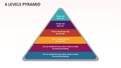 6 Levels Pyramid - Slide 1