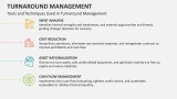 Tools and Techniques Used in Turnaround Management - Slide 9