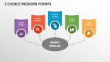 5 Choice Modern Points - Slide 1