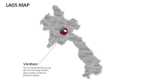 Laos map - Slide 8
