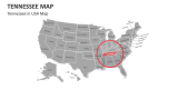 Tennessee Map - Slide 5