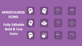 Mindfulness Icons - Slide 1