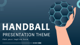 Handball Presentation Theme - Slide 1
