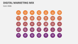 Digital Marketing Mix - Icons Slide - Slide 9