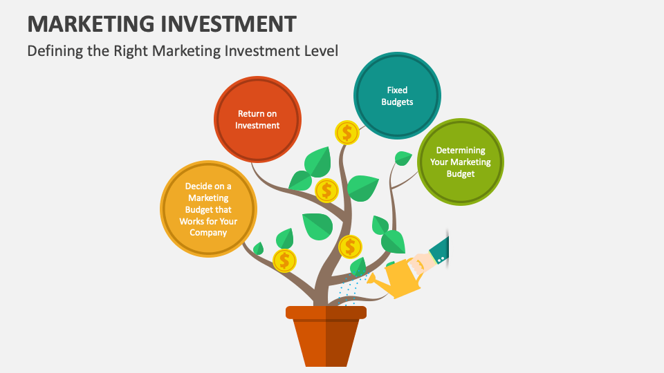 Marketing Investment PowerPoint and Google Slides Template PPT Slides