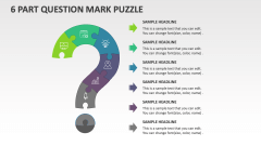 6 Part Question Mark Puzzle - Slide 1