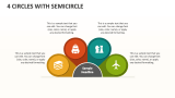 4 Circles with Semicircle - Slide 1