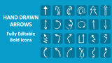 Hand Drawn Arrows - Slide 1