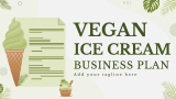 Vegan Ice Cream Business Plan Presentation - Slide 1