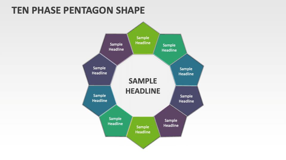 Ten Phase Pentagon Shape - Slide 1