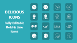 Delicious Icons - Slide 1