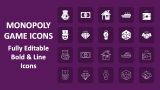 Monopoly Game Icons - Slide 1