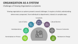 Challenges of Viewing Organizations as Systems - Slide 7