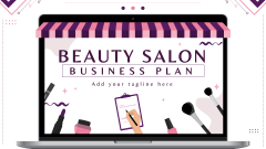 Beauty Salon Business Plan - Slide 1