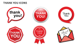 Thank You Icons - Slide 1