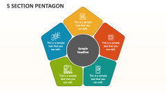 5 Section Pentagon - Slide 1