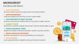How Microcredit Works? - Slide 5