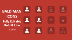 Bald Man Icons - Slide 1