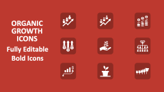 Organic Growth Icons - Slide 1