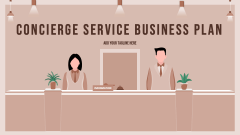 Concierge Service Business Plan - Slide 1