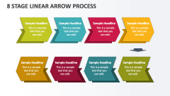 8 Stage Linear Arrow Process - Slide 1