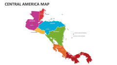 Central America Map - Slide 1