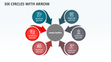 Six Circles with Arrow - Slide 1