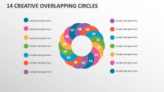 14 Creative Overlapping Circles - Slide 1
