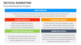 Tactical Marketing Plan Template - Slide 10