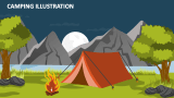 Camping Illustration - Slide 3