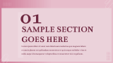 Pink Modern Theme - Slide 2