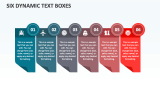 Six Dynamic Text Boxes - Slide 1