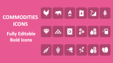 Commodities Icons - Slide 1