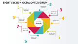 Eight Section Octagon Diagram - Slide 1